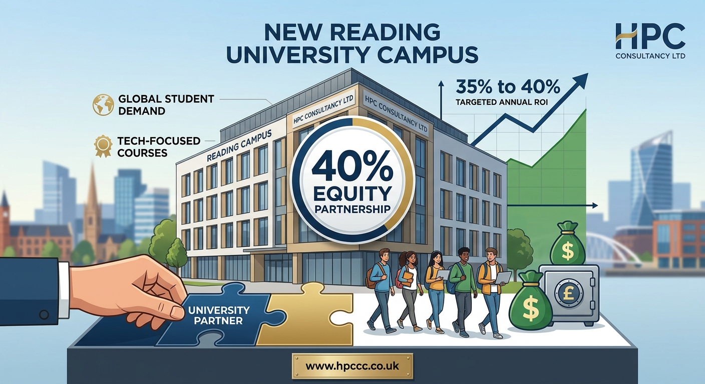 40% Equity Partnership in New Reading University Campus, seeking Slovakia Investor